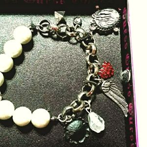 Guess Charm Bracelet with heart and angel wing